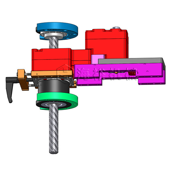 單孔式模內攻牙機