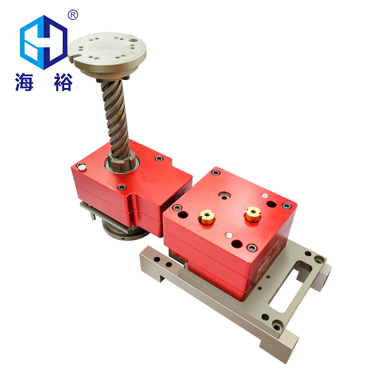 雙孔模內攻牙機