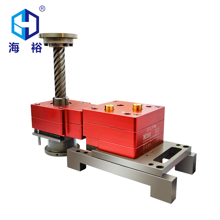 雙孔模內攻牙機