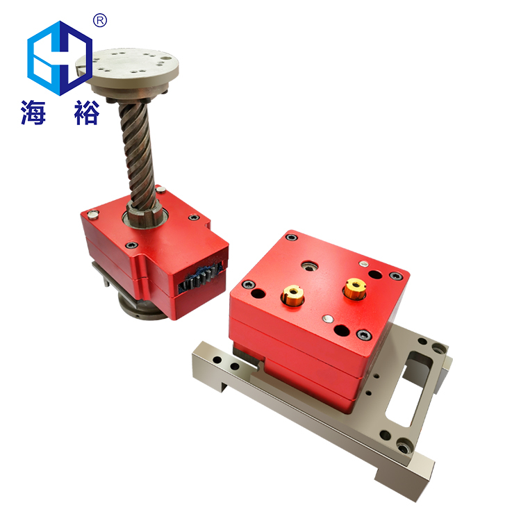 雙孔模內攻牙機